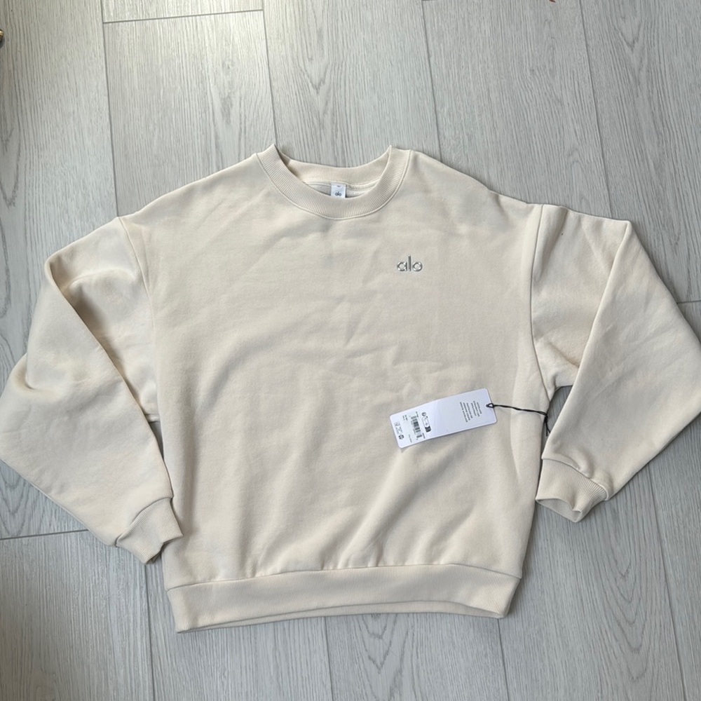 Alo Accolade Crew Neck Pullover (size no longer available on alo yoga website)